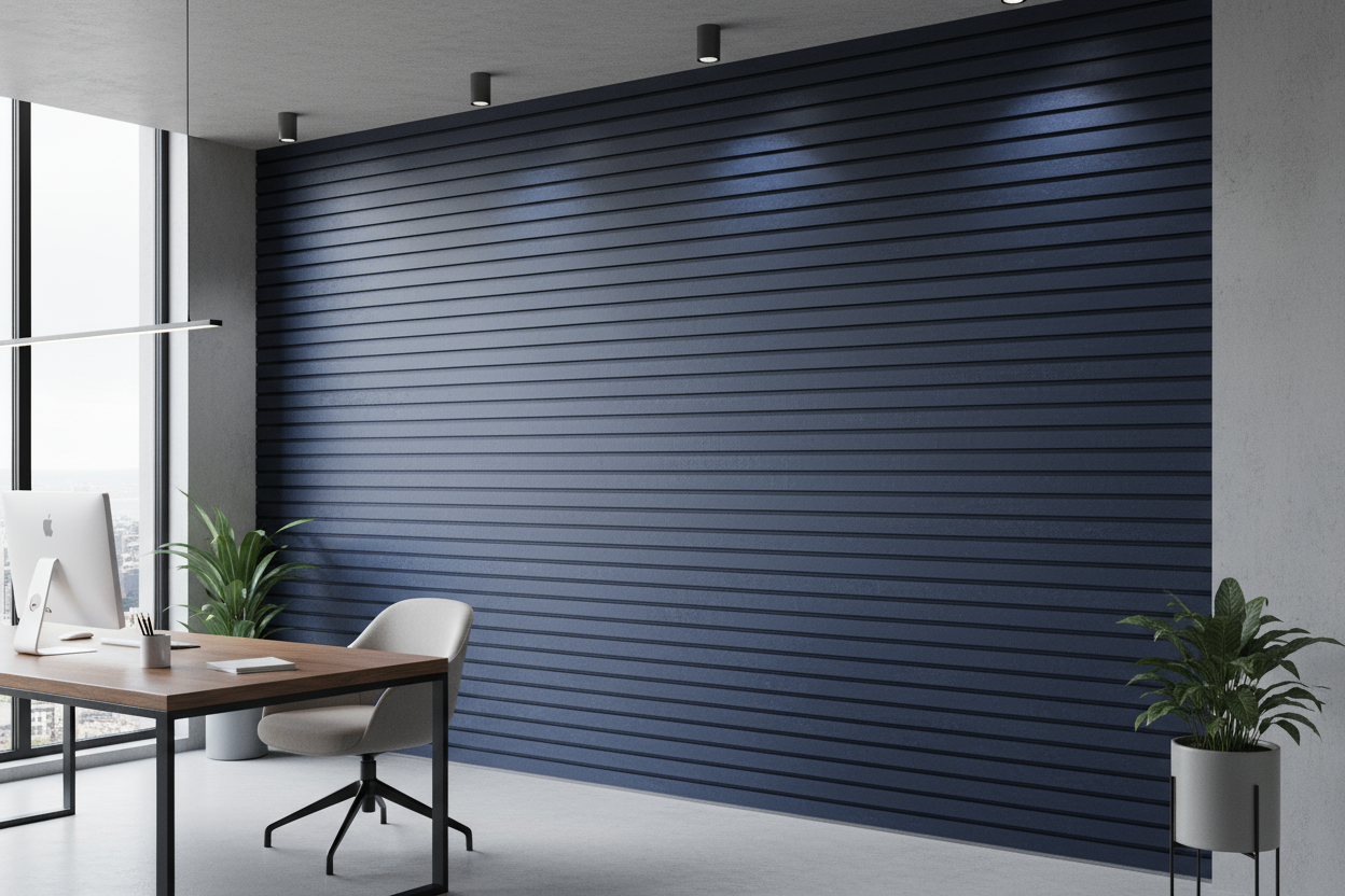 Edelkant Wandlamelle COBALT – Metallic Blau